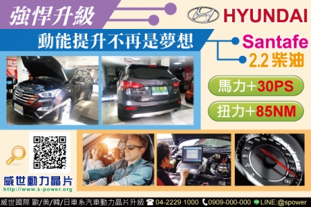 HYUNDAI Santafe IX45 2.2D 強悍升級